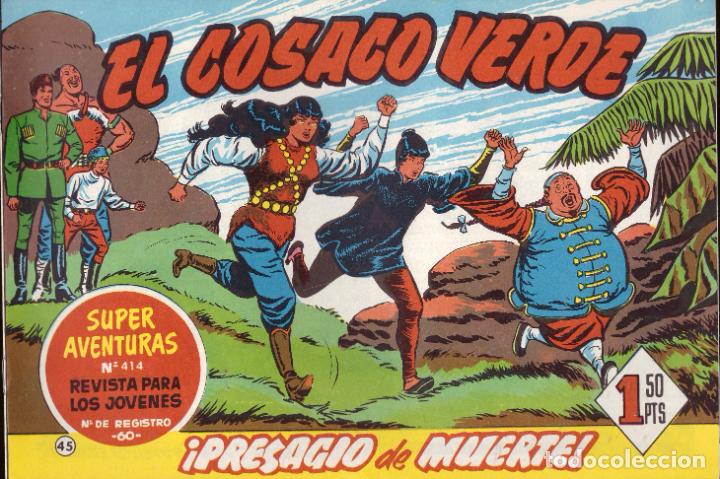 Tebeos: Comic El Cosaco Verde, reedicion, n&ordm; 45 - OFERTAS DOCABO - Foto 1