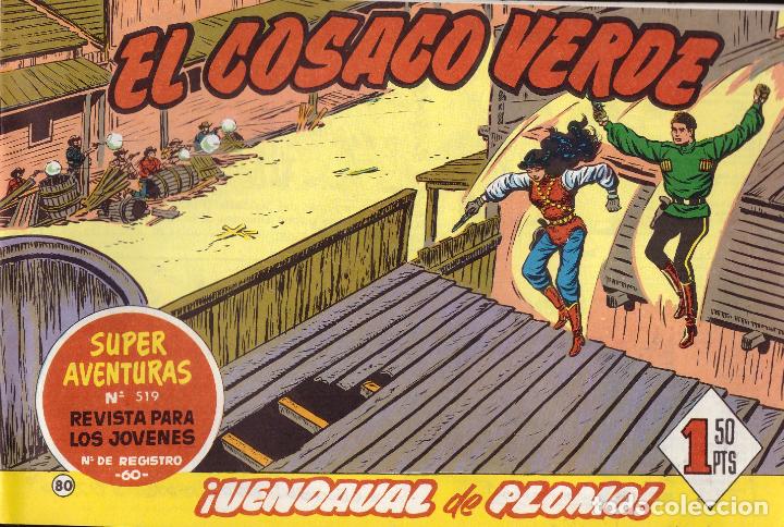Tebeos: Comic El Cosaco Verde, reedicion, n&ordm; 80 - OFERTAS DOCABO - Foto 1