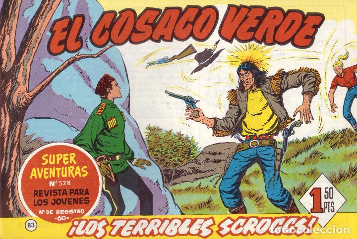 Tebeos: Comic El Cosaco Verde, reedicion, n&ordm; 83 - OFERTAS DOCABO - Foto 1