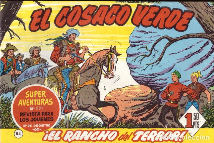Tebeos: Comic El Cosaco Verde, reedicion, n&ordm; 84 - OFERTAS DOCABO - Foto 1