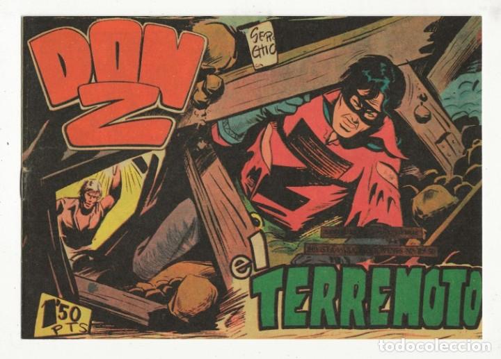 Tebeos: DON Z N&ordm; 20 - EL TERREMOTO - FACSIMIL - Foto 1