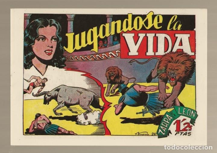 Tebeos: ZARPA DE LE&Oacute;N N&ordm; 24 - JUGANDOSE LA VIDA - FACSIMIL - Foto 1