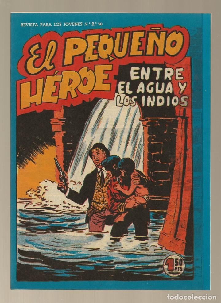Tebeos: EL PEQUE&Ntilde;O HEROE N&ordm; 63 - ENTRE LAS AGUAS Y LOS INDIOS - FACSIMIL - Foto 1