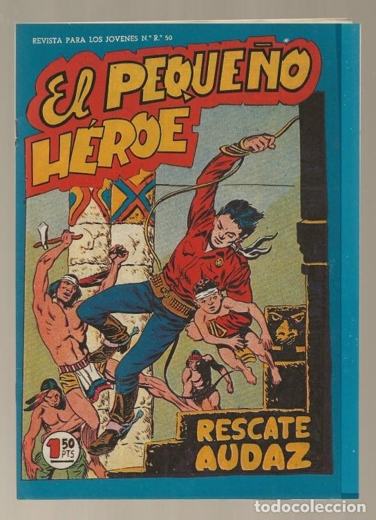 Tebeos: EL PEQUE&Ntilde;O HEROE N&ordm; 62 - RESCATE AUDAZ - FACSIMIL - Foto 1