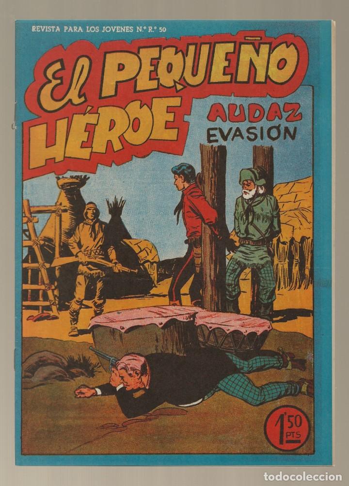 Tebeos: EL PEQUE&Ntilde;O HEROE N&ordm; 52 - AUDAZ EVASI&Oacute;N - FACSIMIL - Foto 1