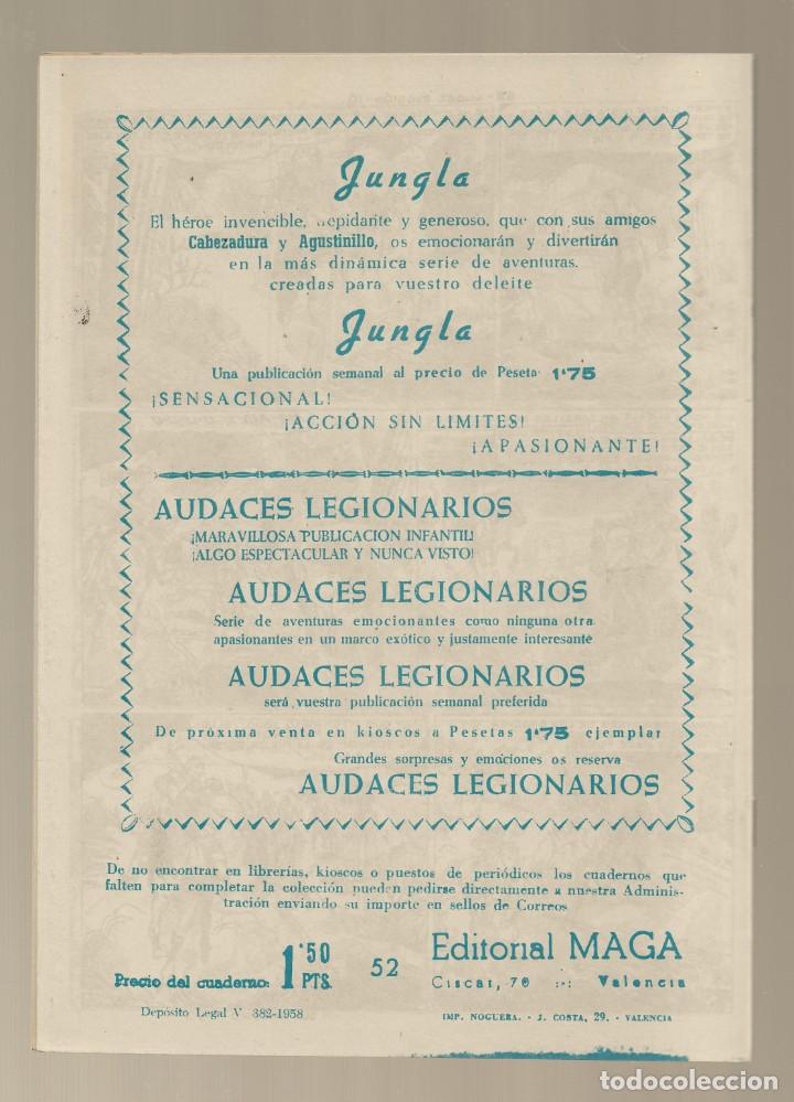 Tebeos: EL PEQUE&Ntilde;O HEROE N&ordm; 52 - AUDAZ EVASI&Oacute;N - FACSIMIL - Foto 2
