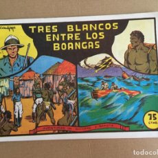 Giornalini: TRES BLANCOS ENTRE LOS BOANGAS - AVENTURAS DE RICHARD Y BAKUTU - REEDICION- ED. VALENCIANA. Lote 341651183