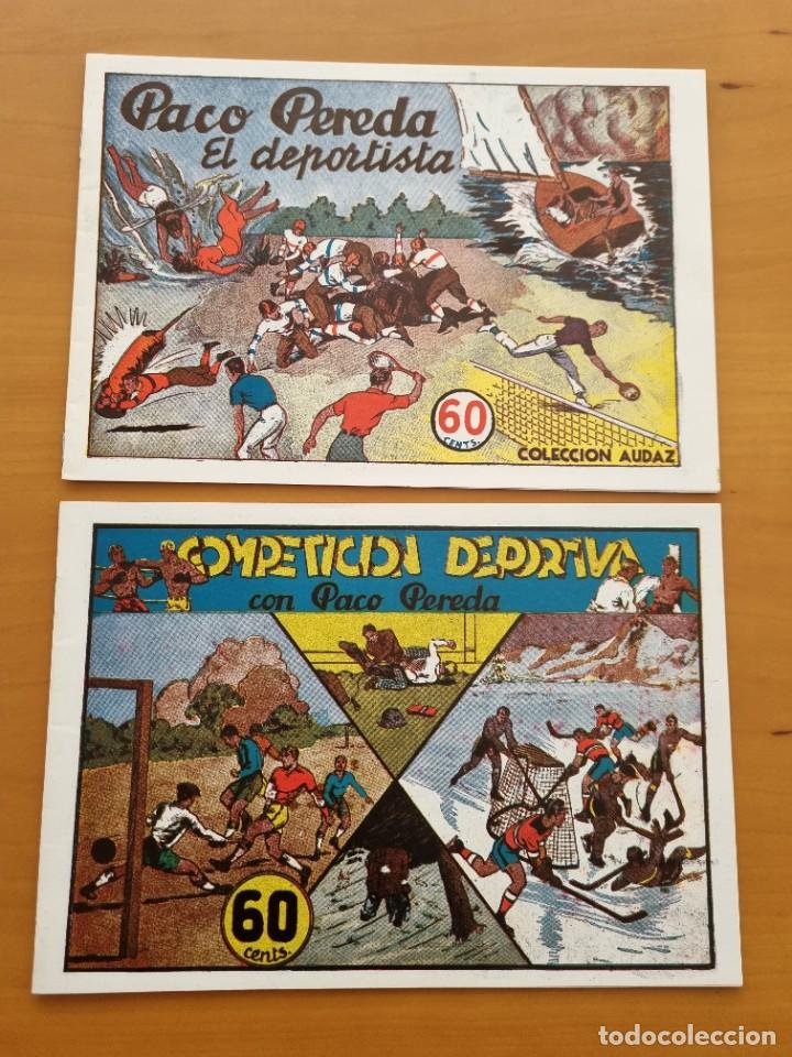 Tebeos: PACO PEREDA EL DEPORTISTA COMPLETA 2 EJ. FACSIMIL - Foto 1