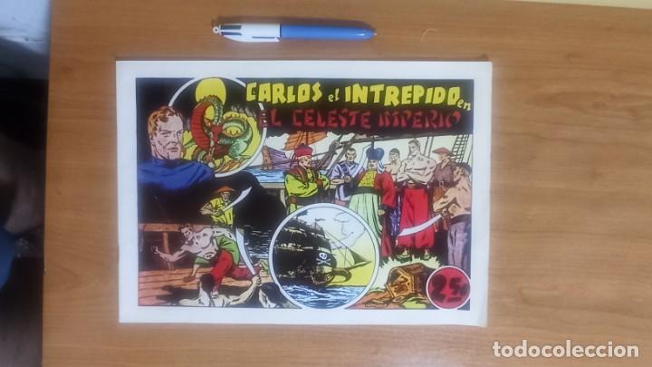 Tebeos: CARLOS EL INTREPIDO EN EL CELESTE IMPERIO - REEDICI&Oacute;N. - Foto 1