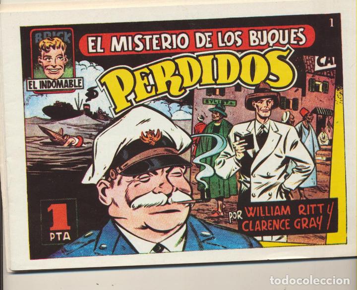 Tebeos: El Indomable. Completa, 8 ejemplares. Reedici&oacute;n - Foto 1
