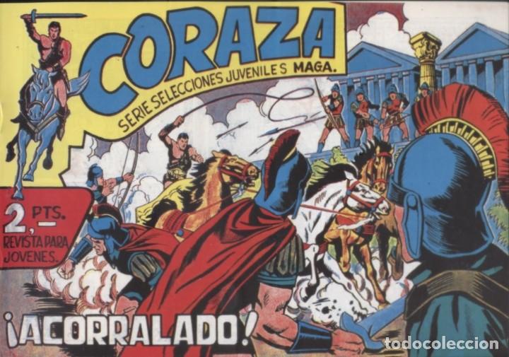 Tebeos: CORAZA ( FACSIMIL ) COMPLETA - Foto 4