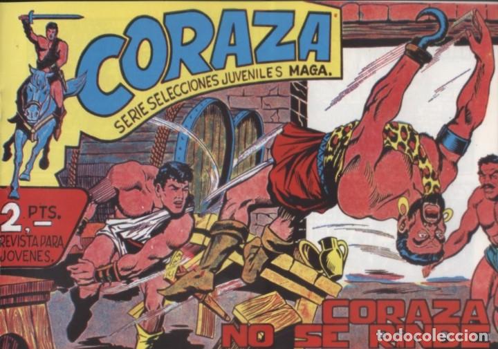 Tebeos: CORAZA ( FACSIMIL ) COMPLETA - Foto 5