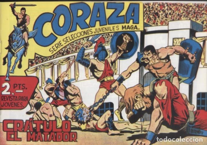 Tebeos: CORAZA ( FACSIMIL ) COMPLETA - Foto 6