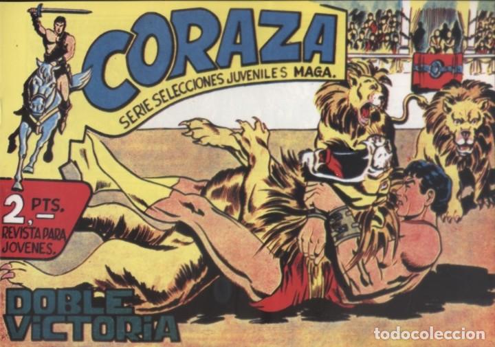 Tebeos: CORAZA ( FACSIMIL ) COMPLETA - Foto 7