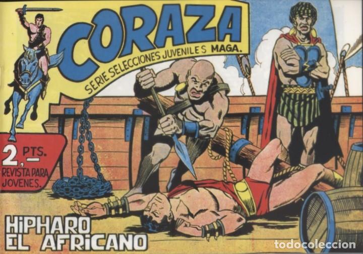 Tebeos: CORAZA ( FACSIMIL ) COMPLETA - Foto 9