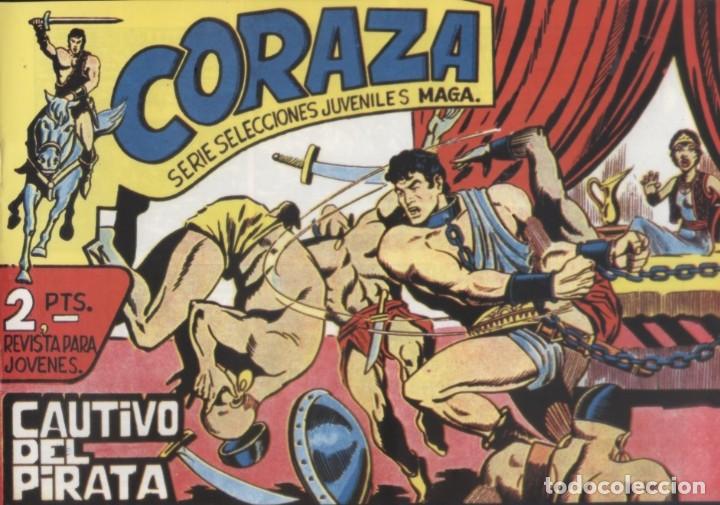 Tebeos: CORAZA ( FACSIMIL ) COMPLETA - Foto 10