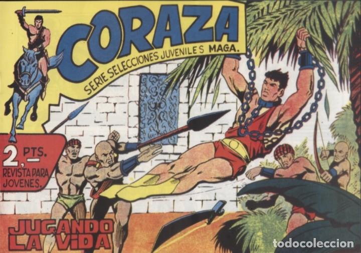 Tebeos: CORAZA ( FACSIMIL ) COMPLETA - Foto 11
