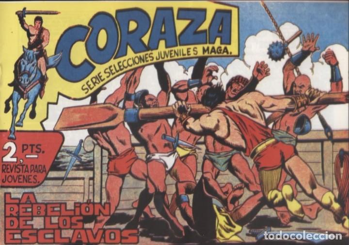 Tebeos: CORAZA ( FACSIMIL ) COMPLETA - Foto 12