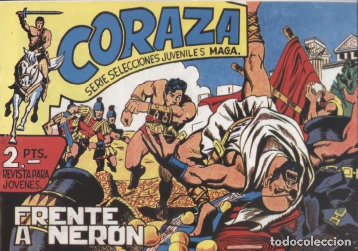 Tebeos: CORAZA ( FACSIMIL ) COMPLETA - Foto 16