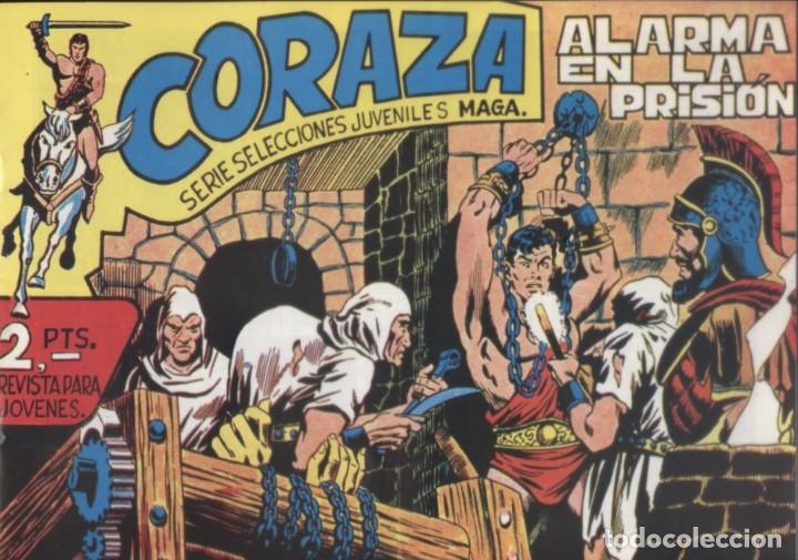 Tebeos: CORAZA ( FACSIMIL ) COMPLETA - Foto 17