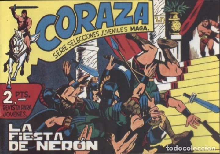 Tebeos: CORAZA ( FACSIMIL ) COMPLETA - Foto 19