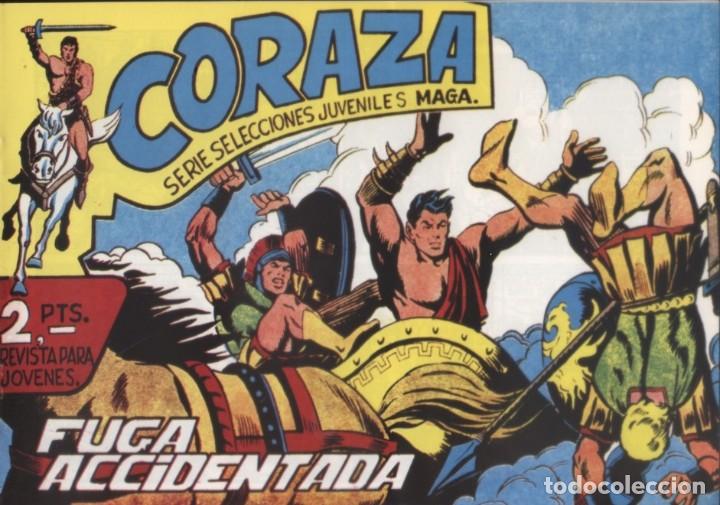Tebeos: CORAZA ( FACSIMIL ) COMPLETA - Foto 21
