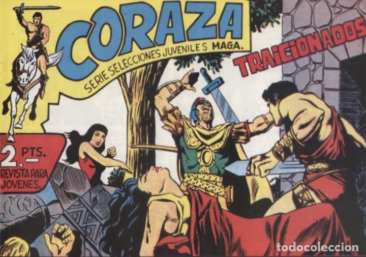 Tebeos: CORAZA ( FACSIMIL ) COMPLETA - Foto 22