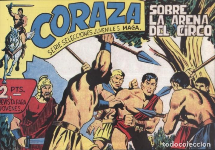 Tebeos: CORAZA ( FACSIMIL ) COMPLETA - Foto 23