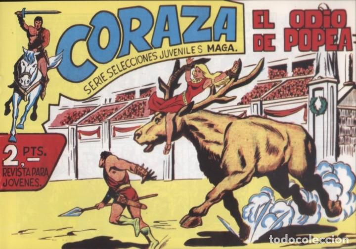 Tebeos: CORAZA ( FACSIMIL ) COMPLETA - Foto 24