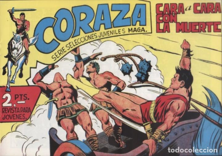 Tebeos: CORAZA ( FACSIMIL ) COMPLETA - Foto 25