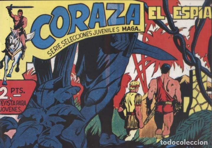Tebeos: CORAZA ( FACSIMIL ) COMPLETA - Foto 28