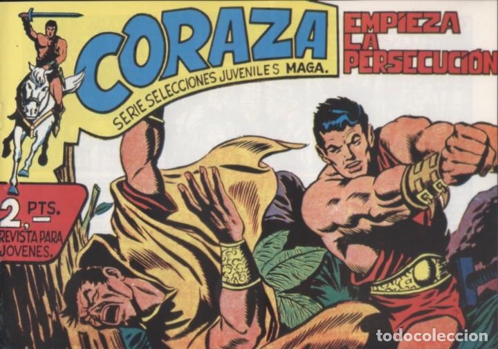 Tebeos: CORAZA ( FACSIMIL ) COMPLETA - Foto 29