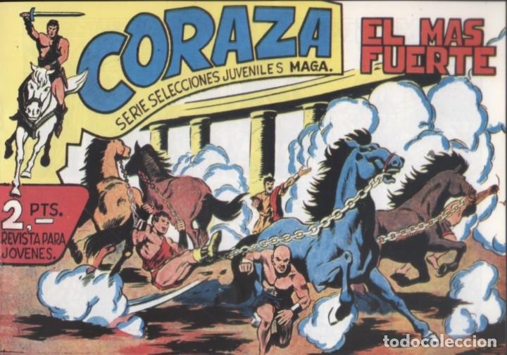 Tebeos: CORAZA ( FACSIMIL ) COMPLETA - Foto 31