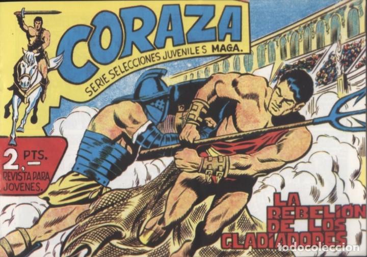 Tebeos: CORAZA ( FACSIMIL ) COMPLETA - Foto 32
