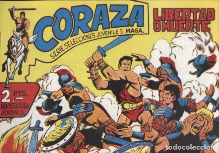 Tebeos: CORAZA ( FACSIMIL ) COMPLETA - Foto 33