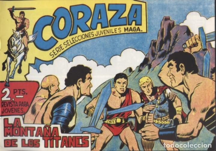 Tebeos: CORAZA ( FACSIMIL ) COMPLETA - Foto 34
