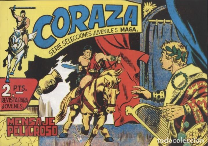 Tebeos: CORAZA ( FACSIMIL ) COMPLETA - Foto 35