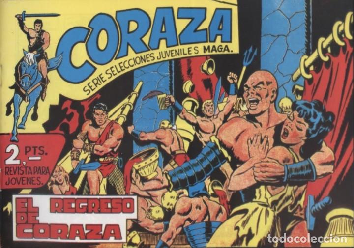 Tebeos: CORAZA ( FACSIMIL ) COMPLETA - Foto 36