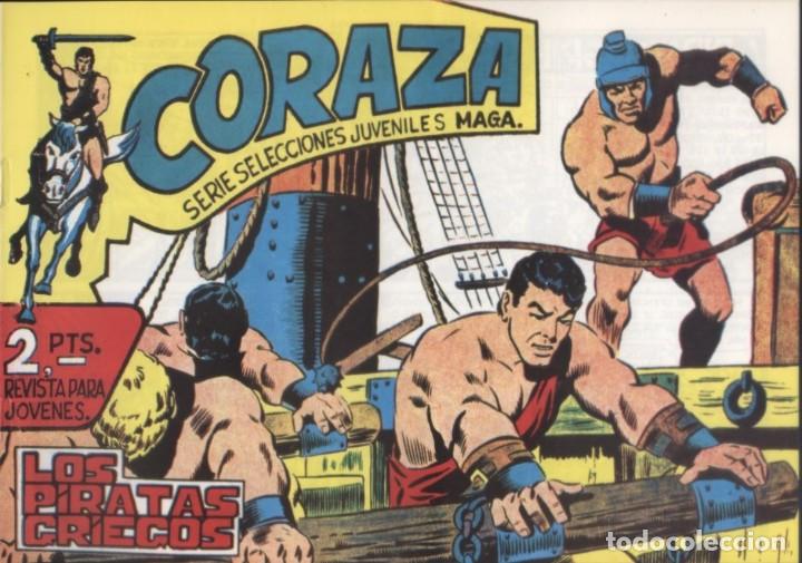 Tebeos: CORAZA ( FACSIMIL ) COMPLETA - Foto 40