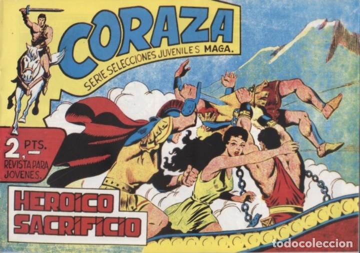 Tebeos: CORAZA ( FACSIMIL ) COMPLETA - Foto 44