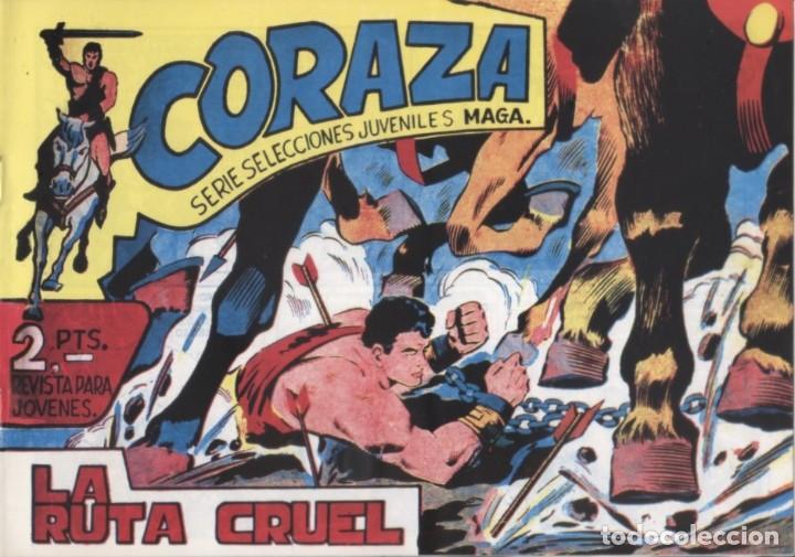 Tebeos: CORAZA ( FACSIMIL ) COMPLETA - Foto 47