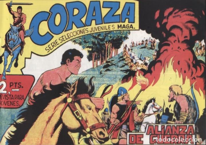 Tebeos: CORAZA ( FACSIMIL ) COMPLETA - Foto 48