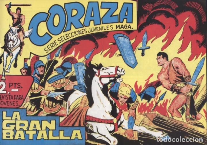 Tebeos: CORAZA ( FACSIMIL ) COMPLETA - Foto 53