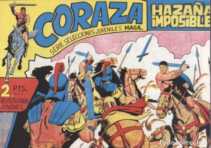 Tebeos: CORAZA ( FACSIMIL ) COMPLETA - Foto 54