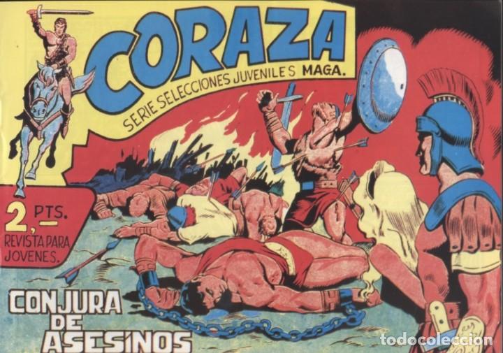 Tebeos: CORAZA ( FACSIMIL ) COMPLETA - Foto 55