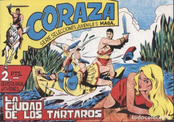 Tebeos: CORAZA ( FACSIMIL ) COMPLETA - Foto 57