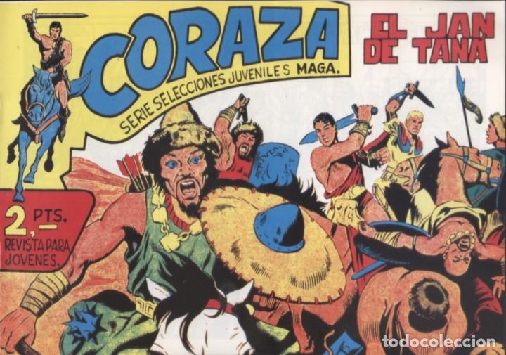 Tebeos: CORAZA ( FACSIMIL ) COMPLETA - Foto 58