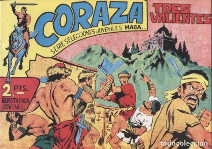 Tebeos: CORAZA ( FACSIMIL ) COMPLETA - Foto 59