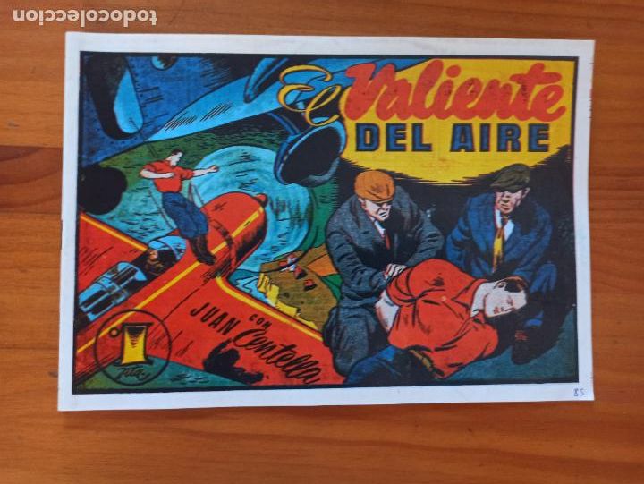 Tebeos: JUAN CENTELLA N&ordm; 85 - REEDICION - EL VALIENTE DEL AIRE (D1) - Foto 1