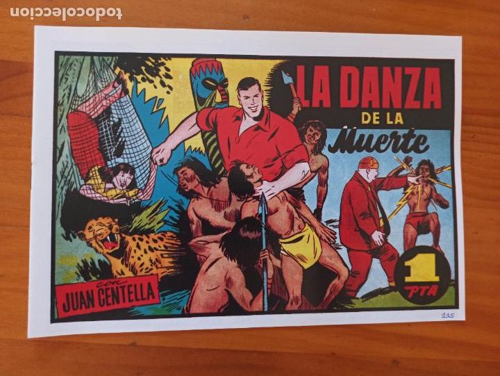 Tebeos: JUAN CENTELLA N&ordm; 115 - REEDICION - LA DANZA DE LA MUERTE (E) - Foto 1